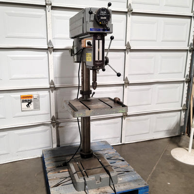 Used Jet JDP-125VS-1 Variable Speed Drill Press 1.25" Capacity, 1.5HP, 115/230VAC 1ph