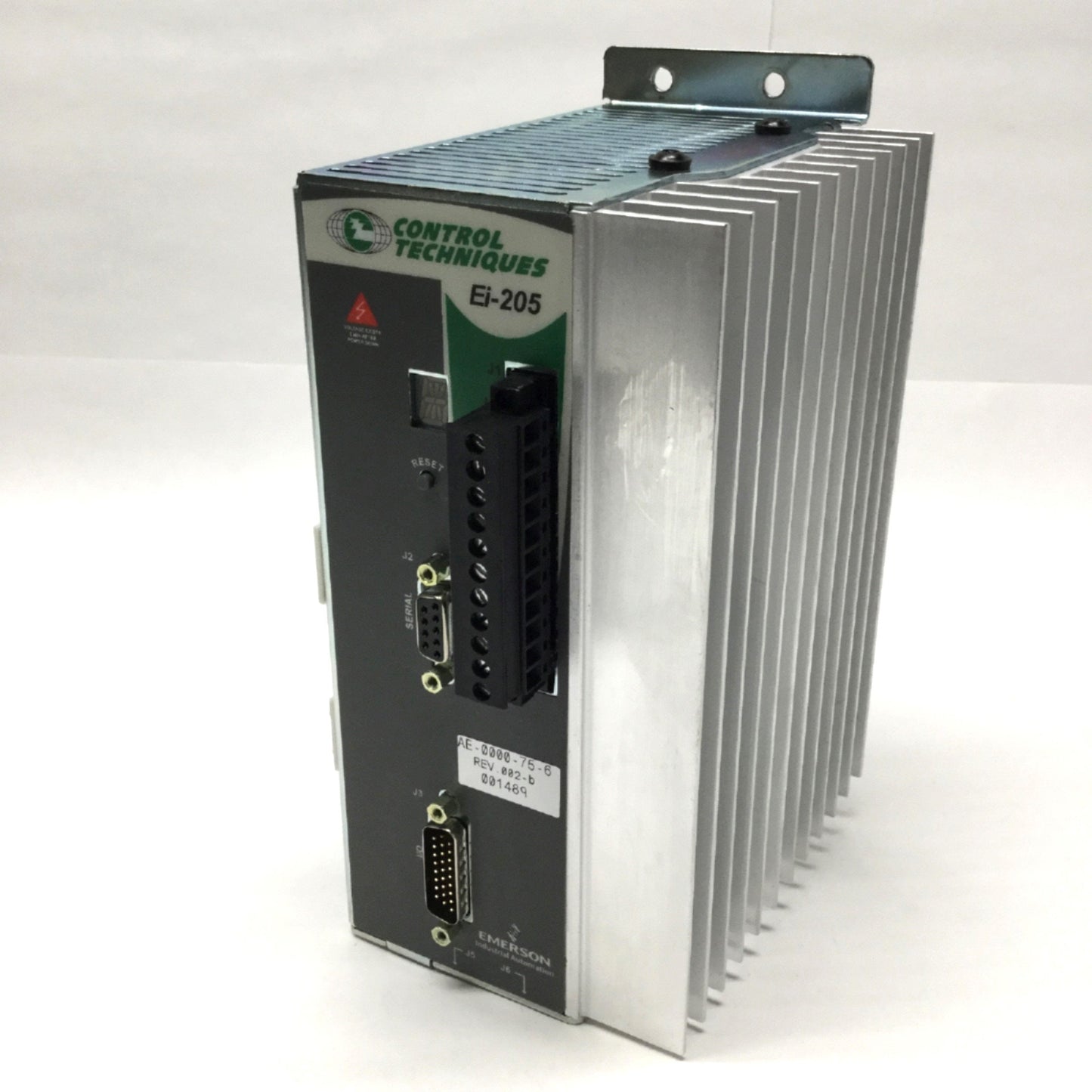 Used Control Techniques EI-205-00-0C7 AC Servo Drive 1PH 240V In, 3PH 220V 5A Out