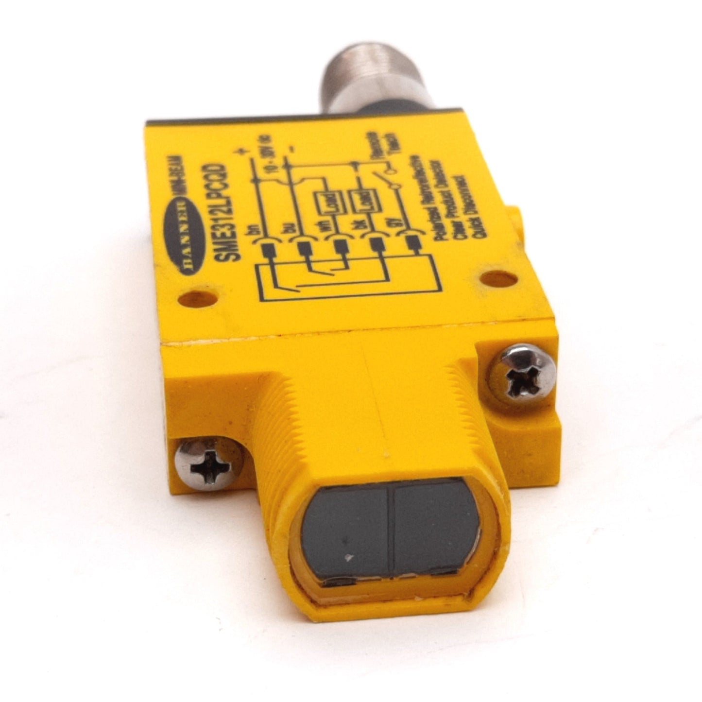 Used Banner SME312LPCQD Photoelectric Sensor, Range: 1 Meter, Voltage: 10-30VDC