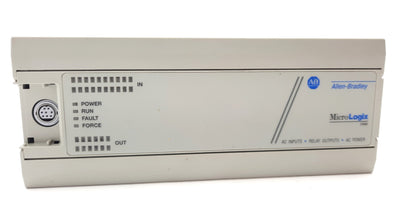 Used Allen Bradley 1761-L32AWA Ser E FRN 1.0 MicroLogix 1000 Programmable Controller.