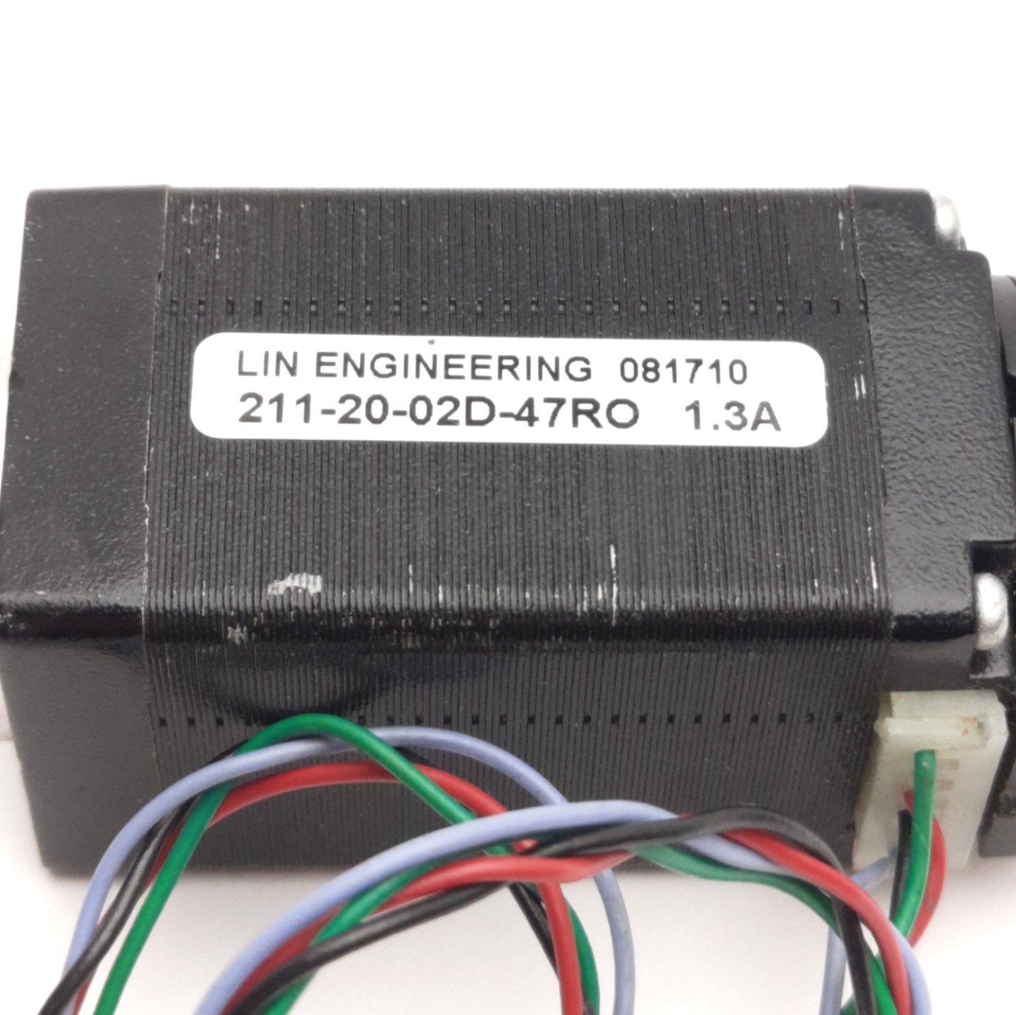 Used Lin Engineering 211-20-02D-47RO Hybrid Stepper Motor w/ Encoder, 1.8Deg, NEMA 11