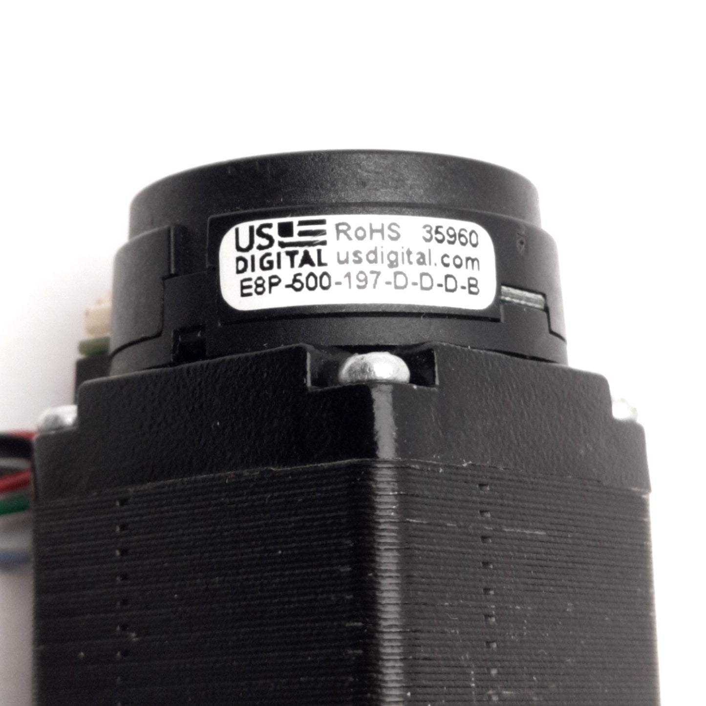 Used Lin Engineering 211-20-02D-47RO Hybrid Stepper Motor w/ Encoder, 1.8Deg, NEMA 11