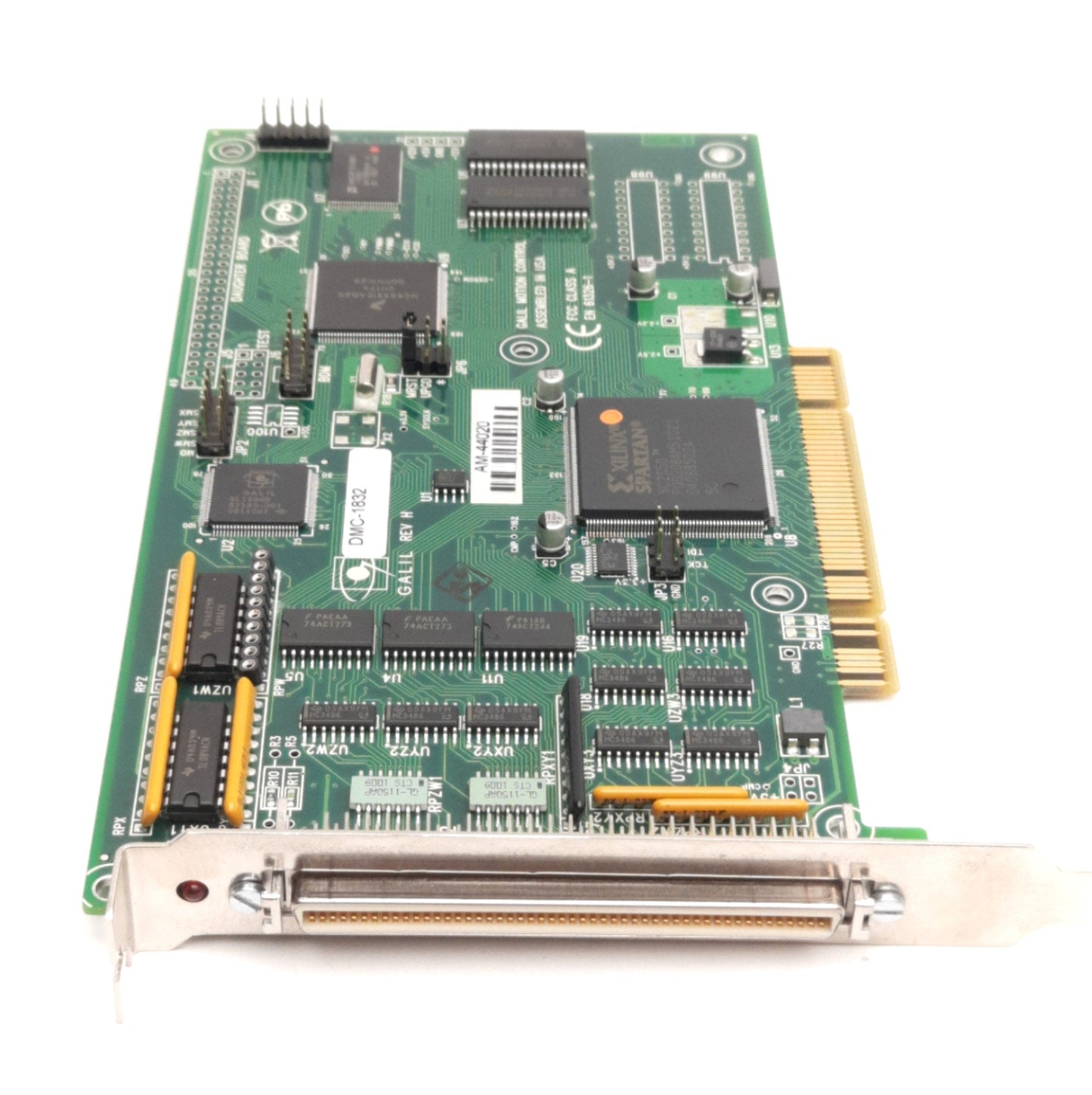 Used Galil DMC-1842 RevH Servo Amplifier Card / Controller, PCI, 100-Pin High Density