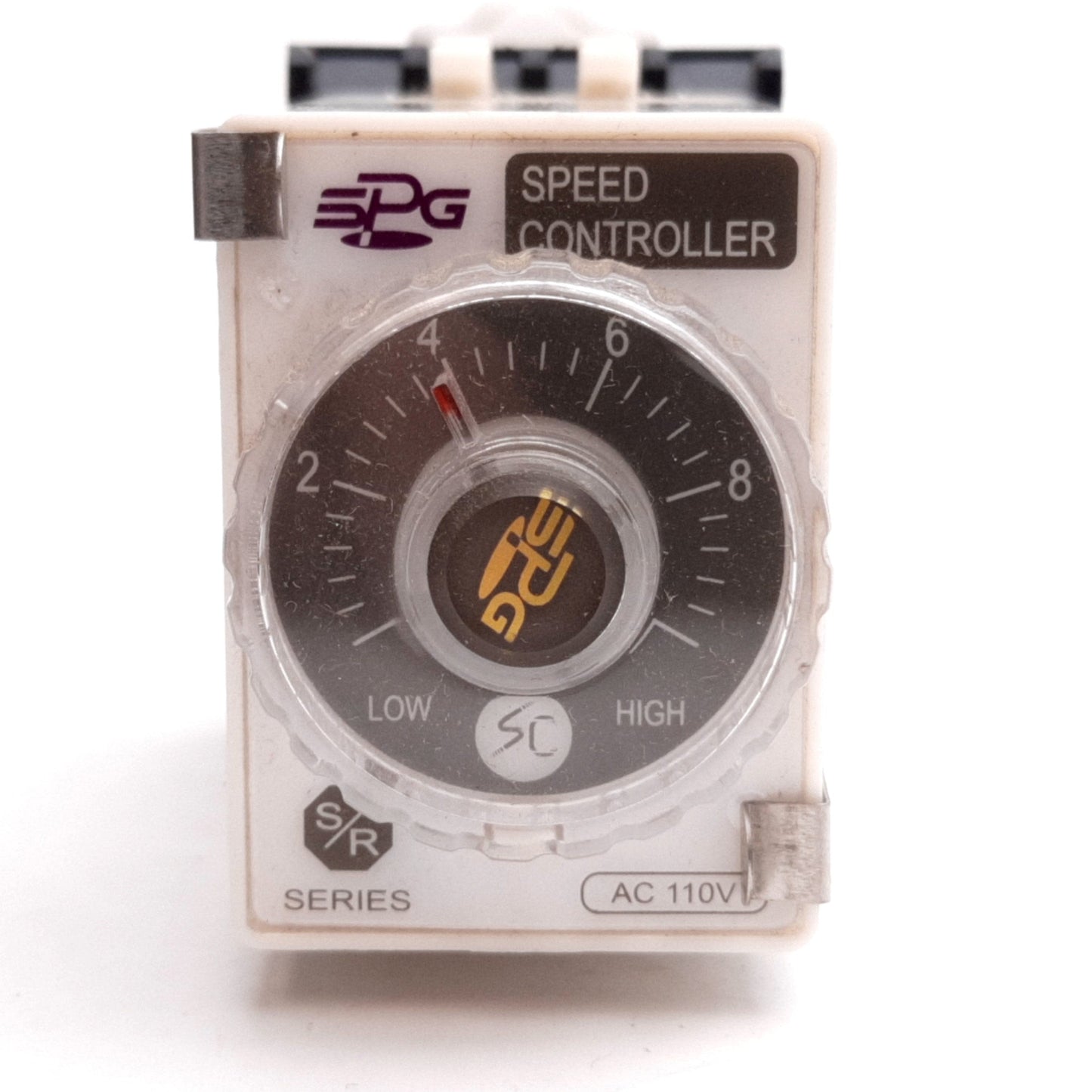 Used SPG SRA02-A Speed Controller, Rating: 110VAC 0.45-2.2A, Motor Output: 15-90W