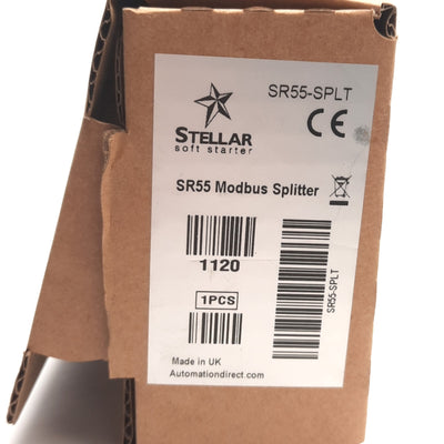 New Stellar Soft Starter SR55-SPLT SR55 Modbus Splitter RJ45, RS485 Communication