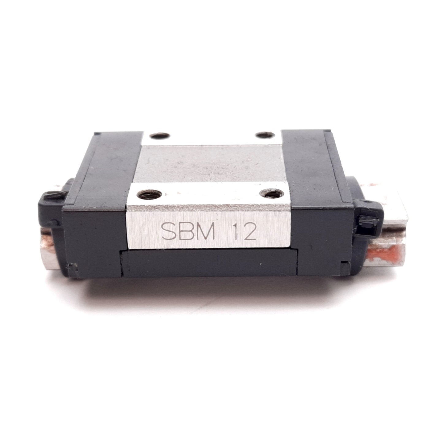 Used SBC Linear SBM 12 Linear Guide Block, On 48.5mm Rail, Carriage: 27mm x 34.6mm