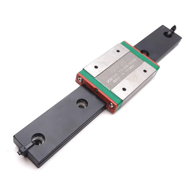 Used Hiwin MGW12HC Linear Guide Bearing, On 178mm Rail, Carriage: 40mm x 60mm