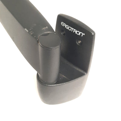 Used Ergotron 28-188-200 Combo Keyboard / Flat Panel Monitor Arm Wall Mount, Black