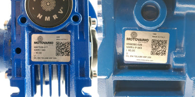 New – Open box Motovario NMRV+NMRV-P 040+063 FA 100 56C 28.5 VS1 V6 Gear Box 100:1 56C Motor