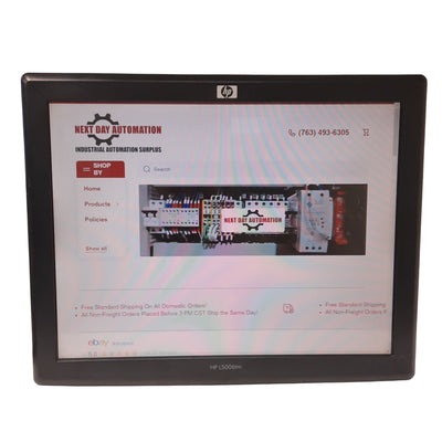 Used HP L5006tm Elo 15" Touchscreen LCD Flat Panel 4:3 Display Monitor VGA USB VESA75