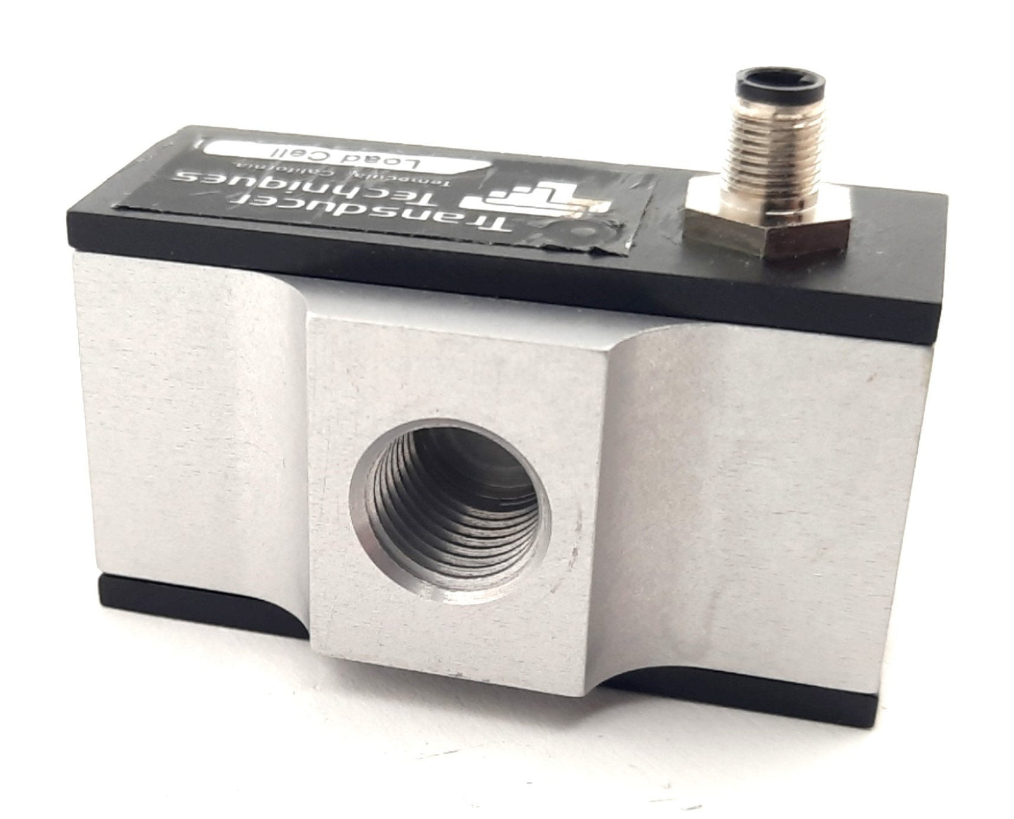 Used Transducer Techniques MPL-200-CO Mini Low Profile Load Cell 0-200lbs 10VDC