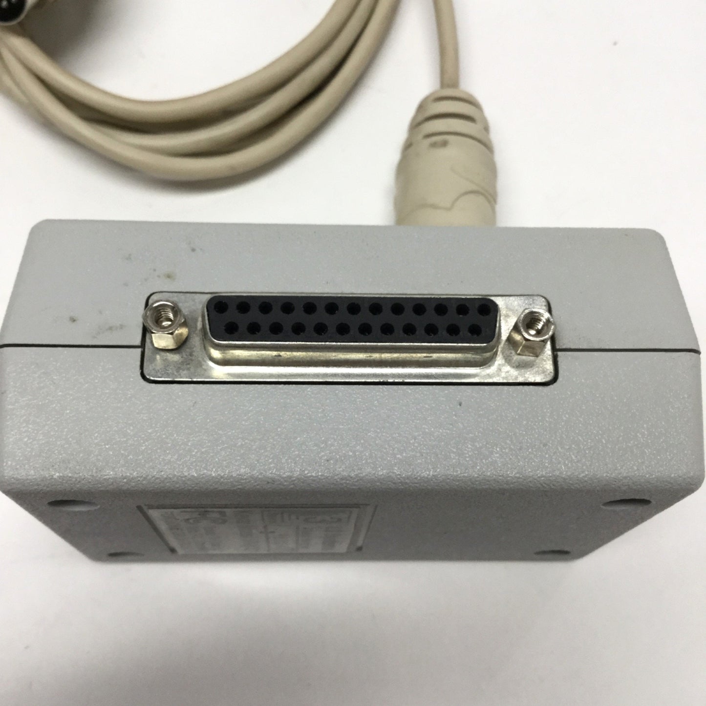 Used L3 Systems KeyAT Keyboard Port Adapter 5-pin DIN, RS-232/485 25-pin D-Sub