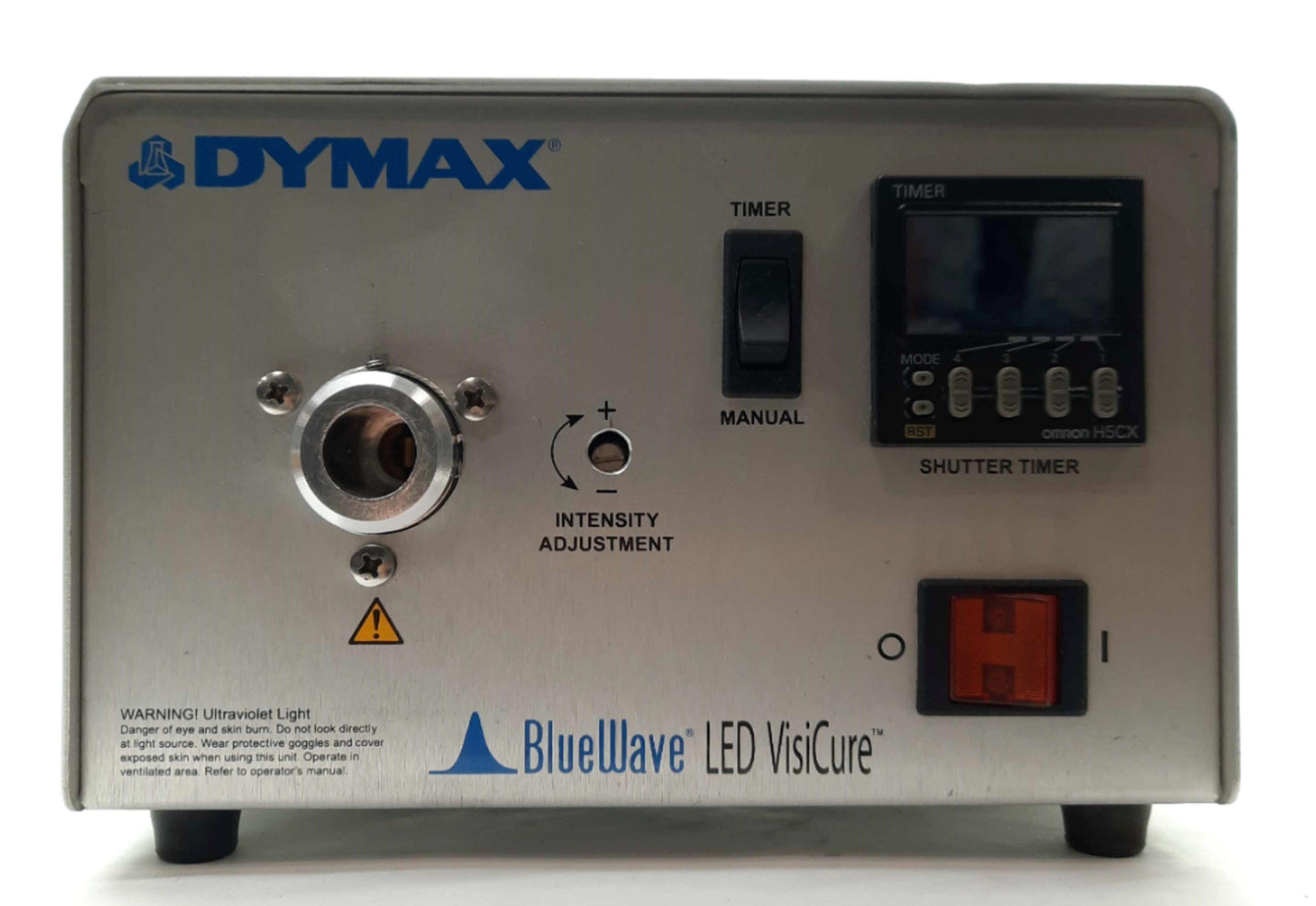 Used DYMAX Bluewave LED Visicure UV Light Source, 300-500nm, Timer/Manual, 100-240VAC