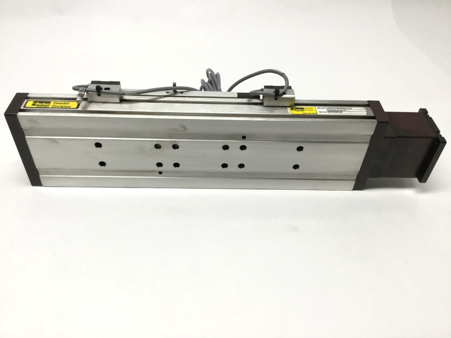 Used Parker 404150XRMSD2 Linear Actuator Ballscrew Positioner Stage 150mm, NEMA 23