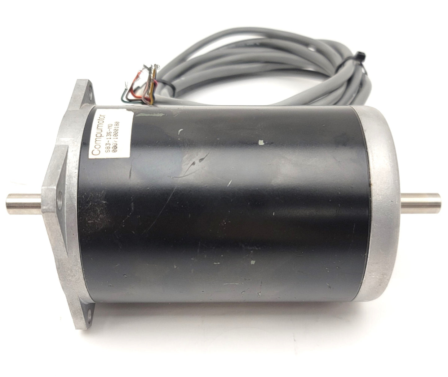 Used Parker S83-135-MO Compumotor Stepper Motor 2-Phase, 380oz-in, 3/8"Shaft, NEMA 34