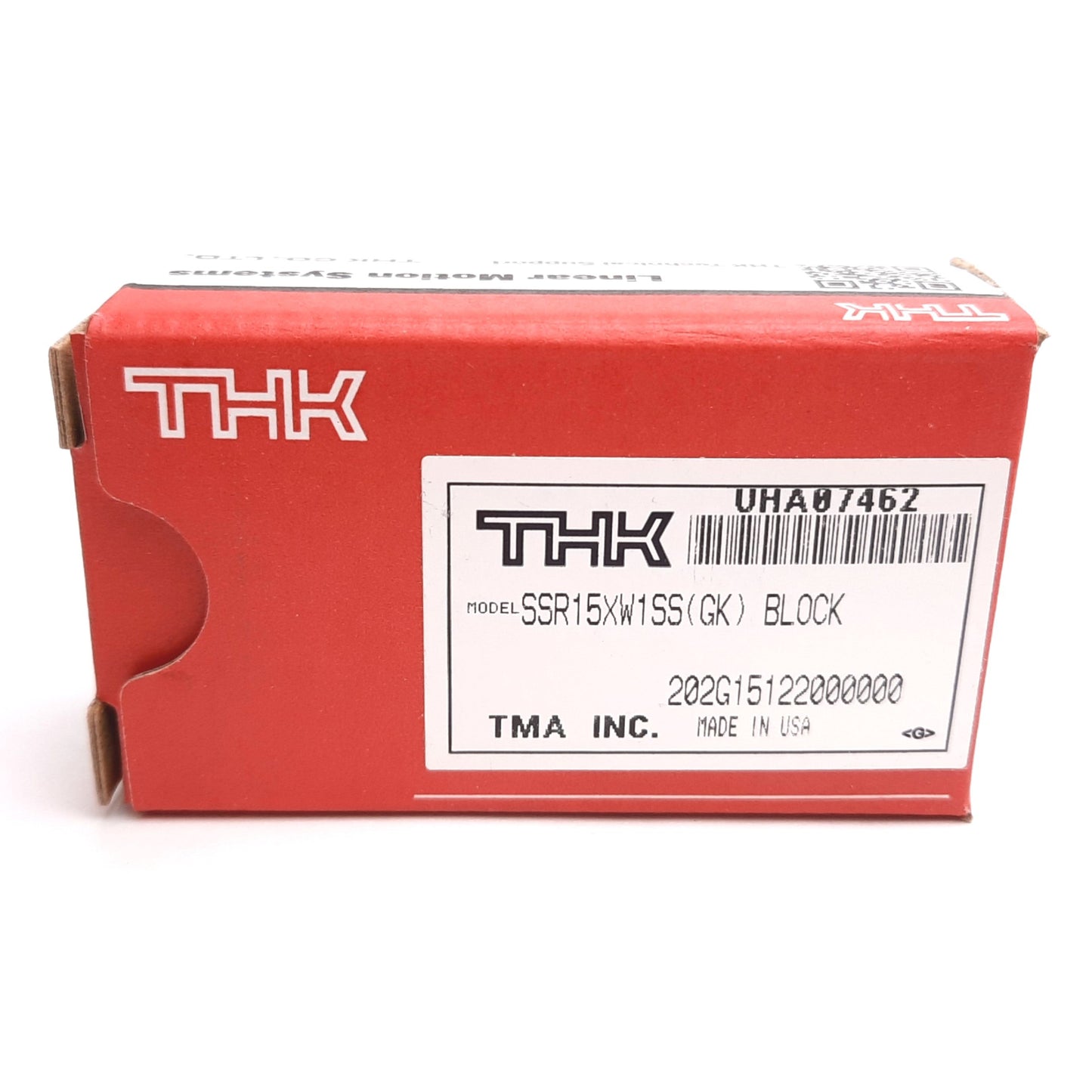 New THK SSR15XW1SS(GK) Linear Guide Carriage Block, 34mm x 56.9mm, For 15mm Rail