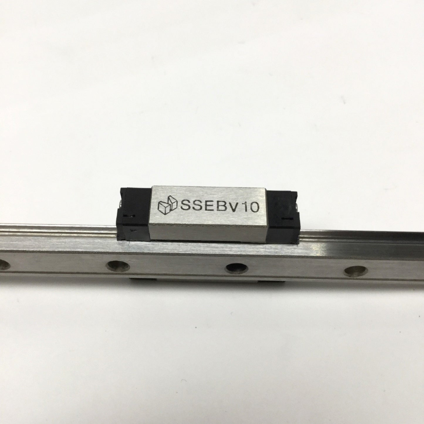 Used MiSUMi SSEBV 10 Ball Bearing Carriage Block Slide on 275mm Linear Guide Rail