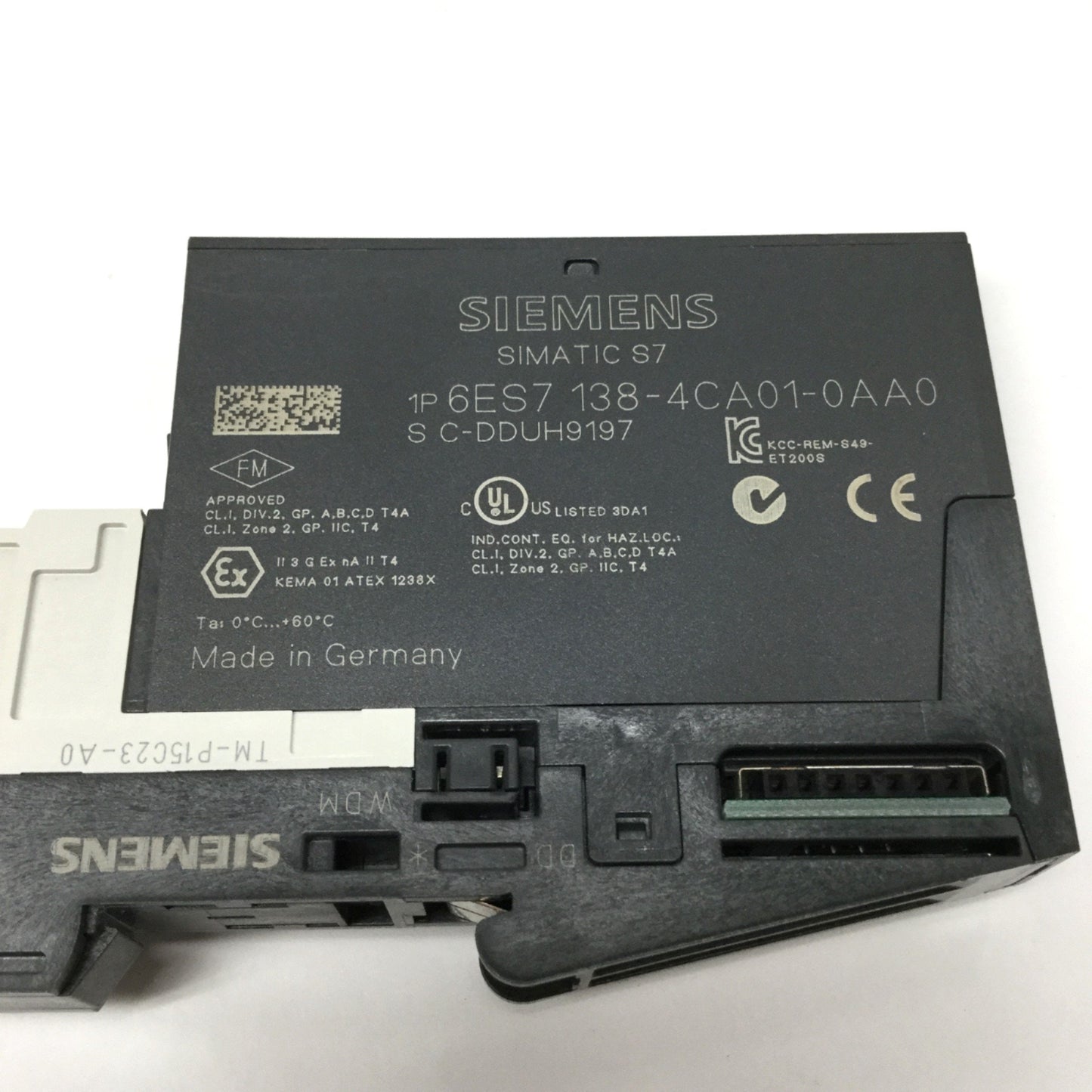 Used Siemens 6ES7 138-4CA01-0AA0 Simatic S7 PM-E ET 200S PLC Power Module 24VDC