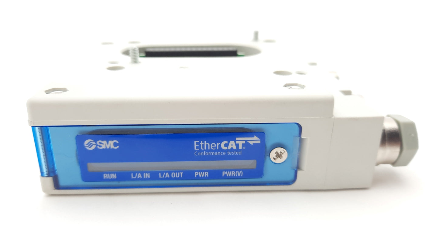 Used SMC EX260-SEC2 EtherCAT EX300 Serial Interface Unit, 32 NPN, 24VDC, 100Mbps