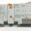 Used Lot of 2 Wago 750-513 Relay Output Modules, 2-Channel NO, 250VAC, 2A, DIN Mount