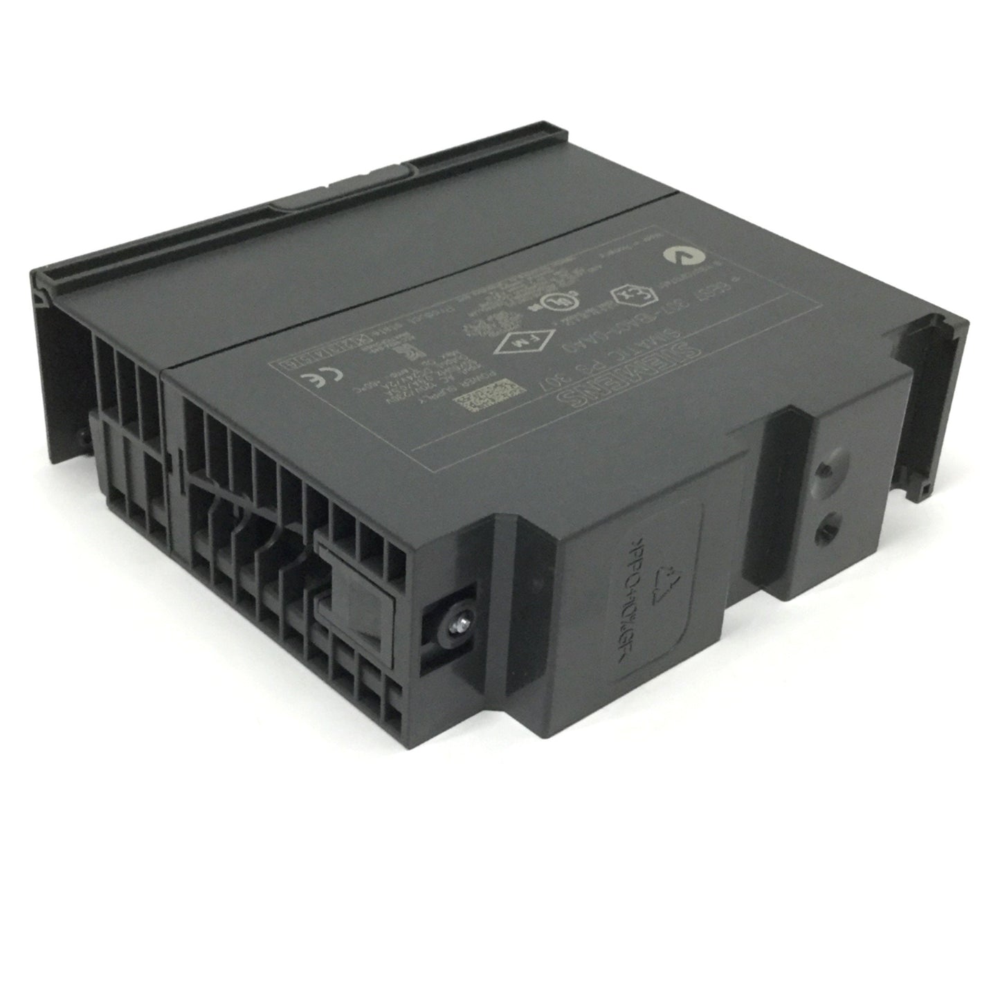 Used Siemens 6ES7 307-1BA01-0AA0 SIMATIC PS Power Supply 120/230VAC In, 24VDC 2A Out