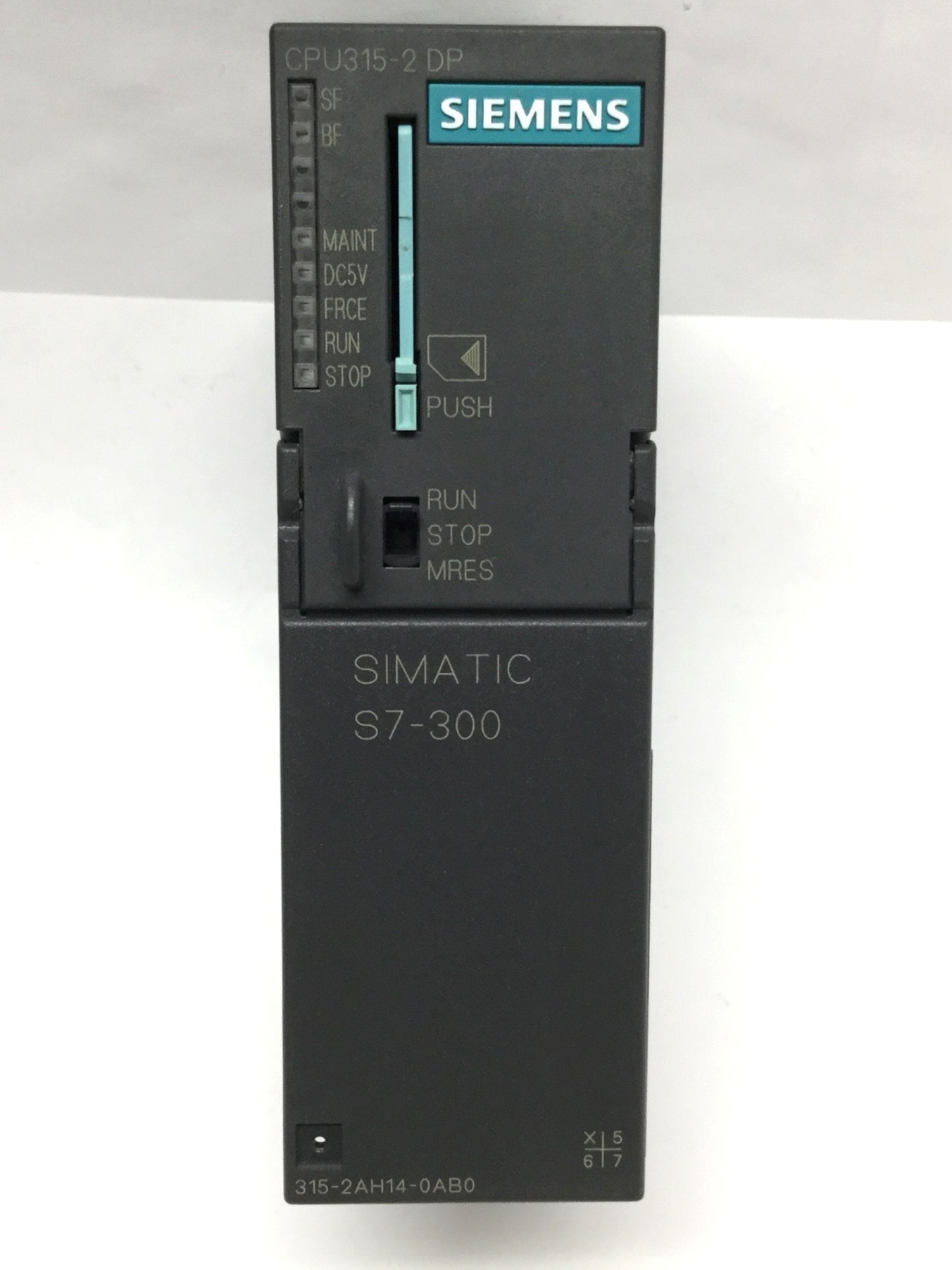 Used Siemens 6ES7 315-2AH14-0AB0 SIMATIC S7-300 CPU315-2DP Processing Unit 256KB