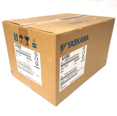 Yaskawa CIMR-AU4A0005FAA Variable Frequency Drive 3Hp, 380-480VAC 5.4A, 0-400Hz