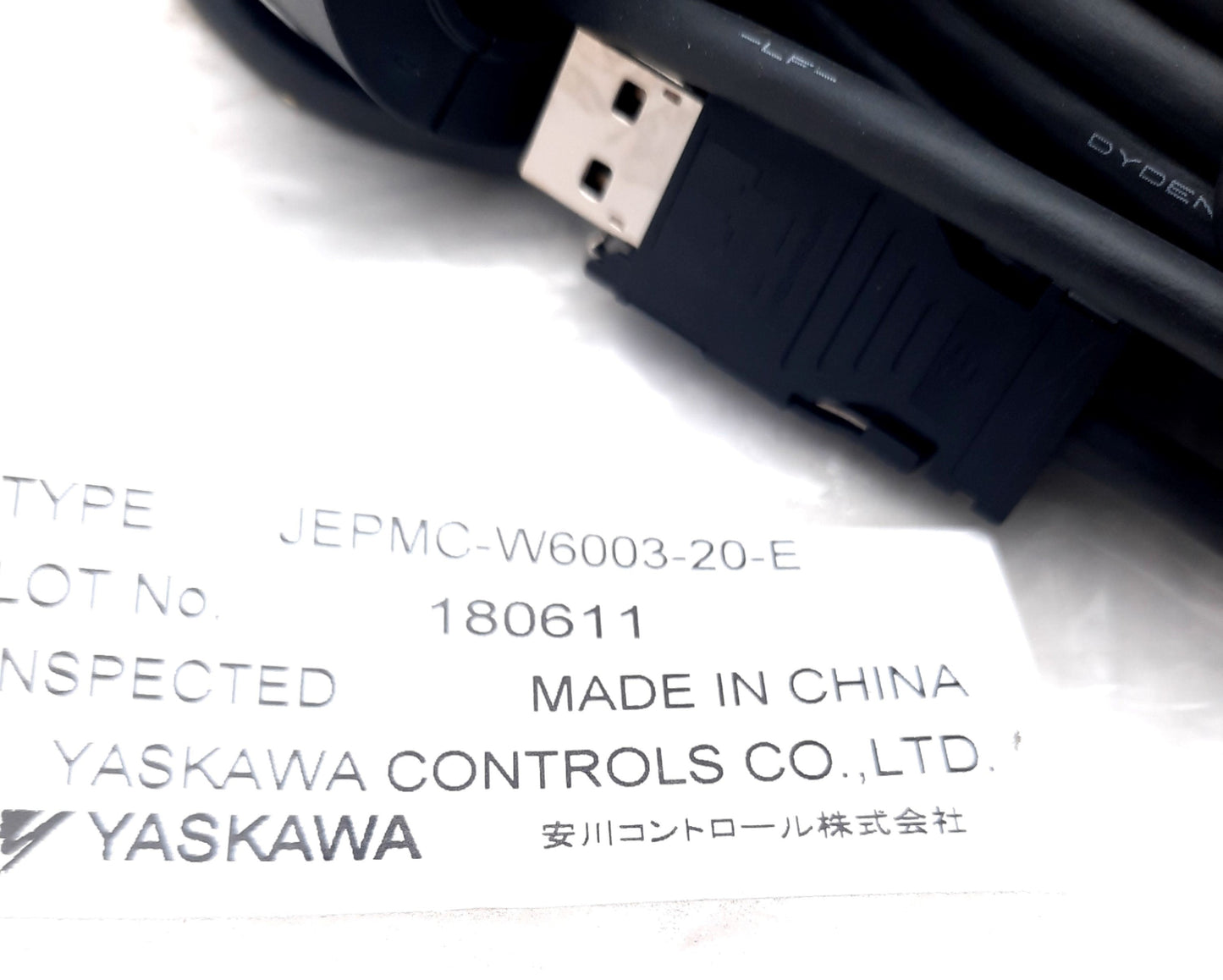 New Yaskawa JEPMC-W6003-20-E V series Servo Communication Cable USB M2 x2, 20m