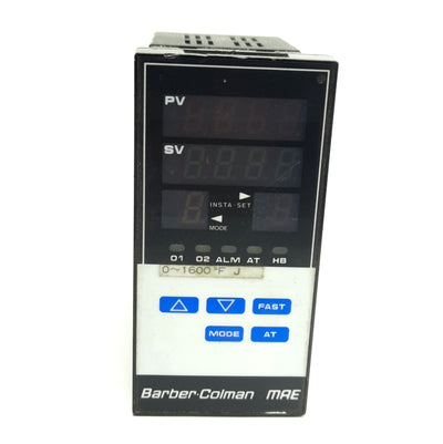 Barber-Colman MAE1-40300 Temperature Controller Relay Out, Type J 0-1600°F
