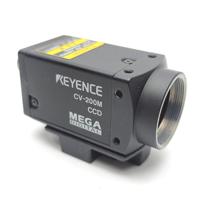 Used Keyence CV-200M MEGA DIGITAL Monochrome Machine Vision CCD Camera 2MP C-Mount