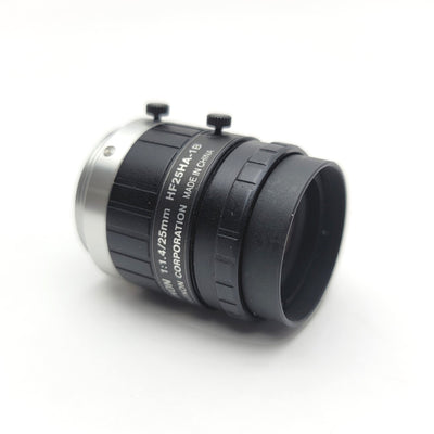 New Fujinon HF25HA-1B C-Mount Machine Vision Lens Iris F1.4-22, Focal Length 25mm