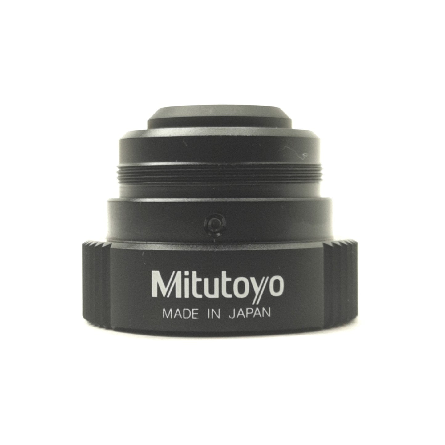 Used Mitutoyo MT-4 Infinity Corrected Objective Tube Lens, 1X, 200mm FL, M26 x 36