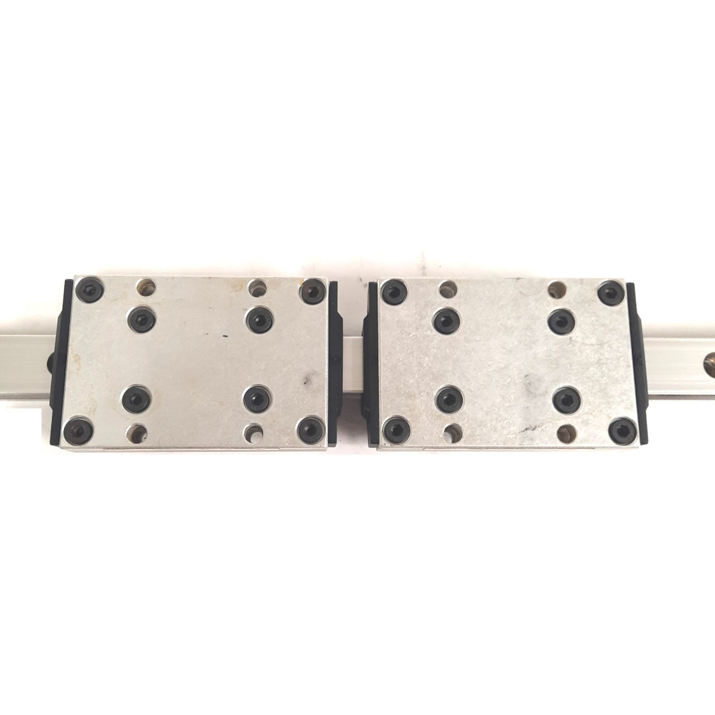 Hoerbiger Origa RK-FD 20S Guide Blocks (x2) on 870mm Rail, Block: 92mm x 63mm