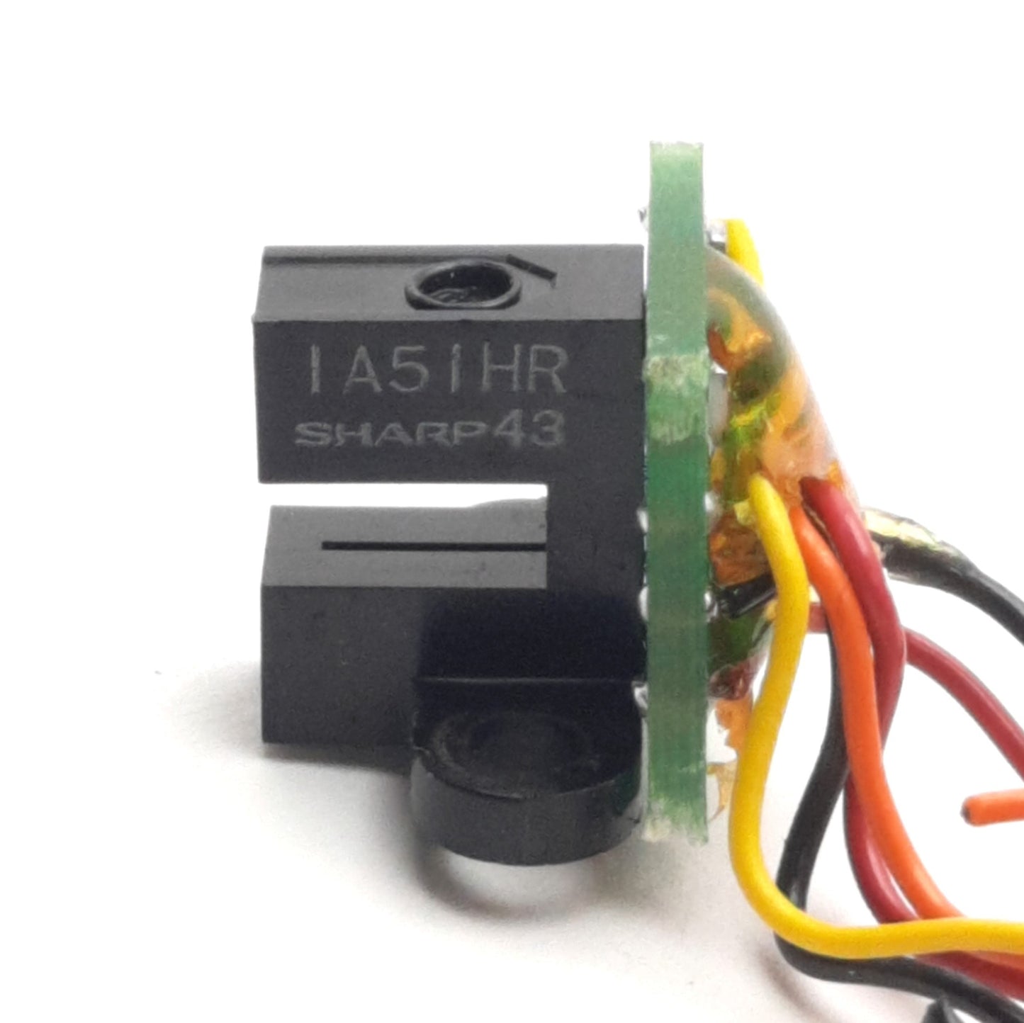 Used Sharp IA5IHR/1A51HR Slotted Limit Switch, Home Sensor 3.25mm Opening, 0.5mm Slot