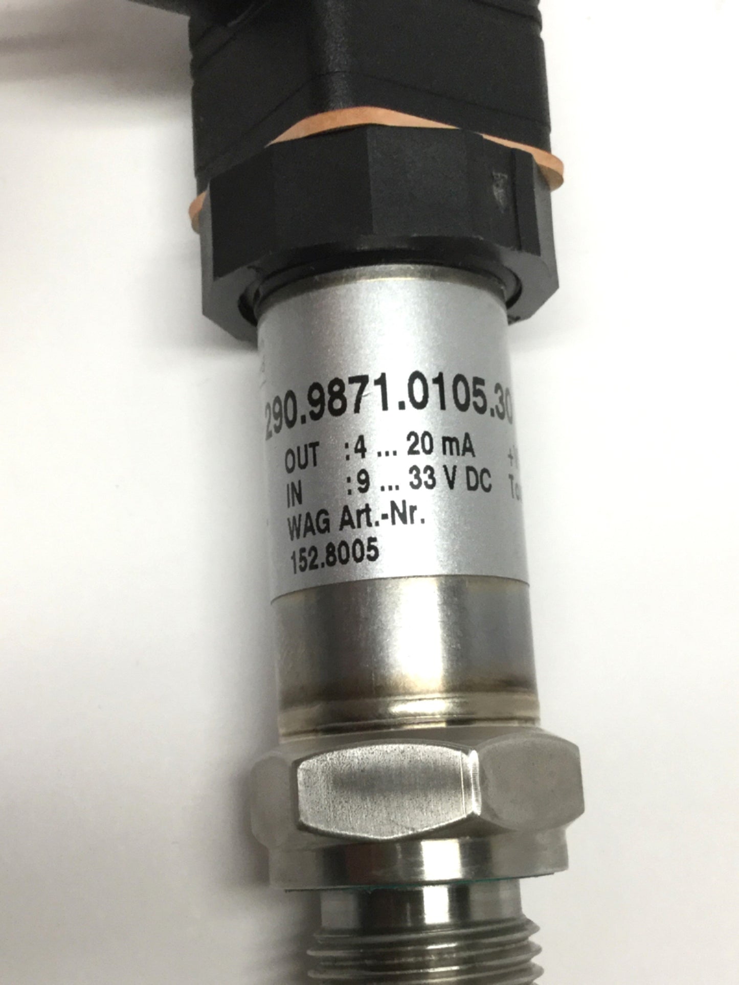 Used STS TS100 290.9871.0105.30 Temperature Transmitter PT100 RTD 0-70°C, 4-20mA Out