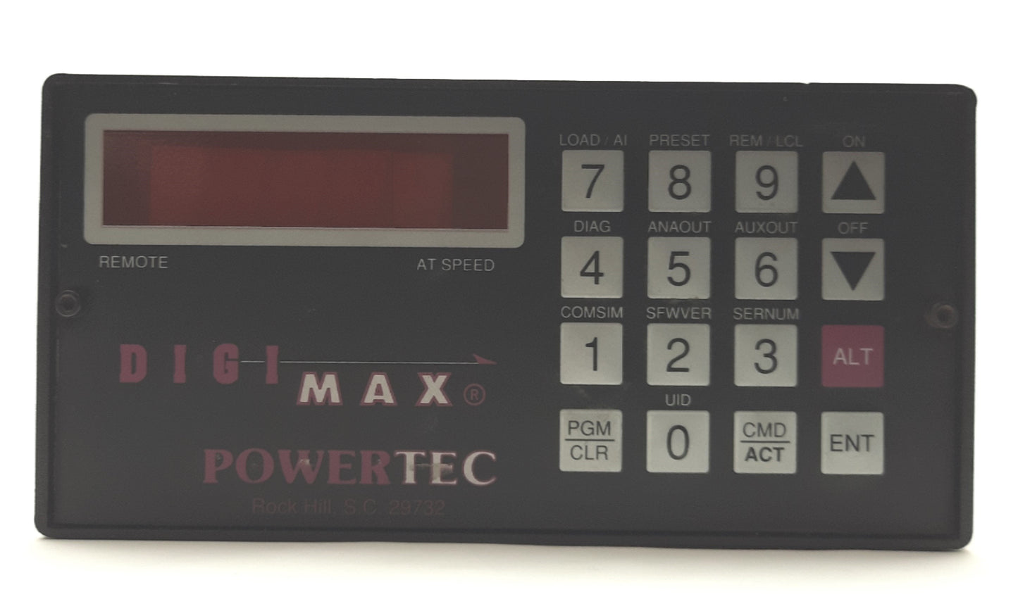 Used Powertec 620005-011 DIGIMAX Motor Speed/Ratio Controller, 115VAC .375A 50/60Hz