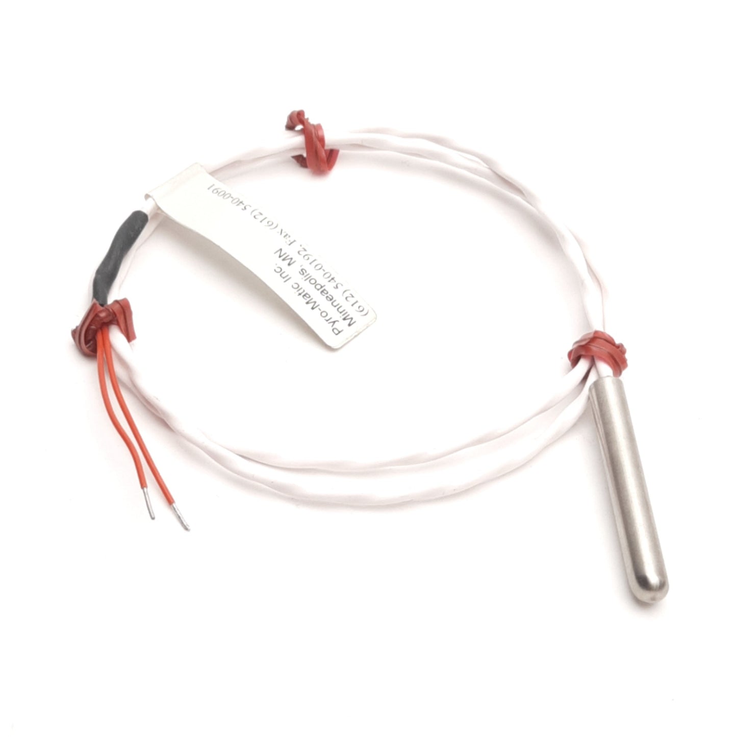 New – Open box SensorTec FGAGL-W01N-M028B RTD Sensor, Pt100Ω 2-Wire, 6mm x 1-5/8" Probe, Teflon