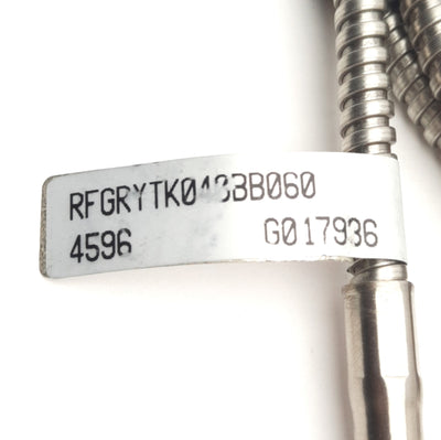 New Watlow RFGRYTK040BB060 RTD Sensor, 100Ω 3-Wire, Ø0.125" x 4" Probe, 6Ft Leads