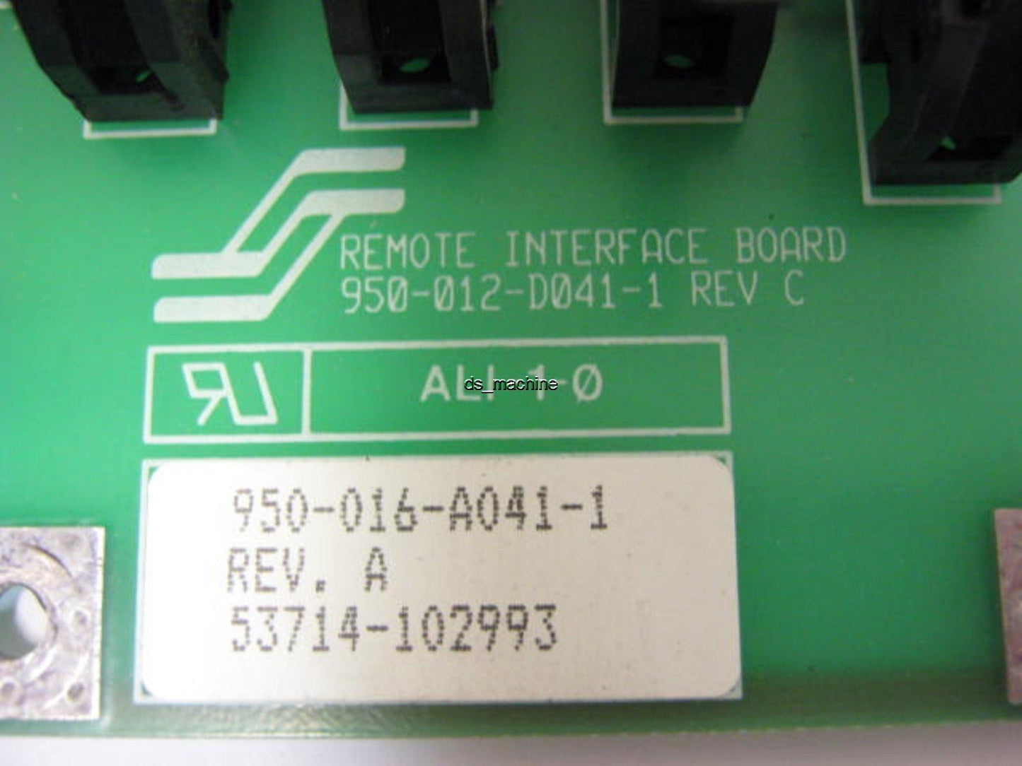 Used International Power Machines 950-016-A041-1 Rev. A Remote Interface Board