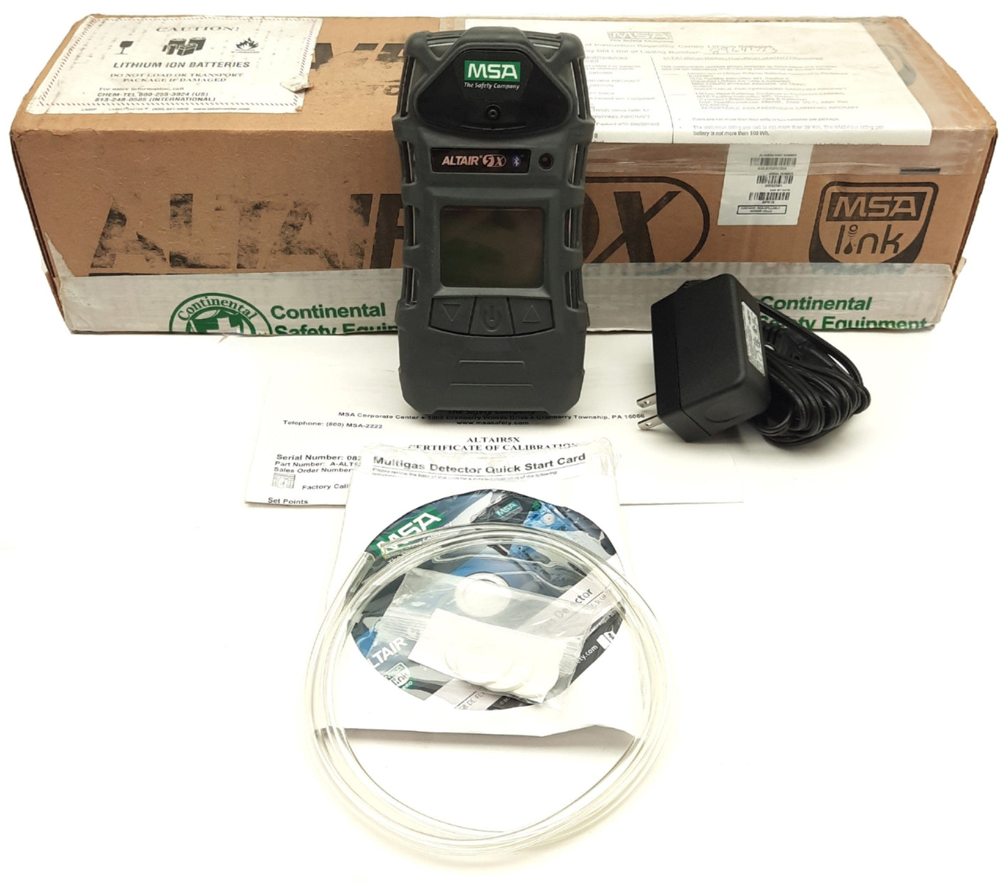 New MSA A-ALT5X-A-L-K-0-0-0-0-C-0-0-0 Altair 5X Multigas Detector Pentane/Oxygen