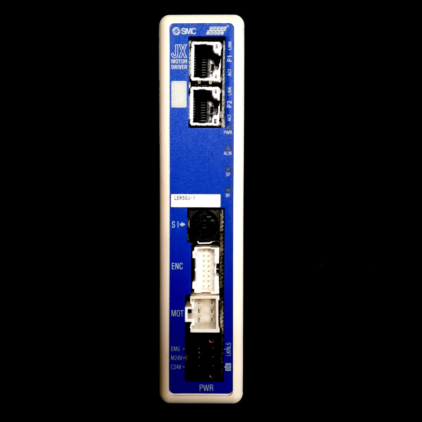 New – Open box SMC JXCP17-LER50J-1 Step Motor Controller PROFINET 100Mbps, 36 Byte I/O, 24VDC