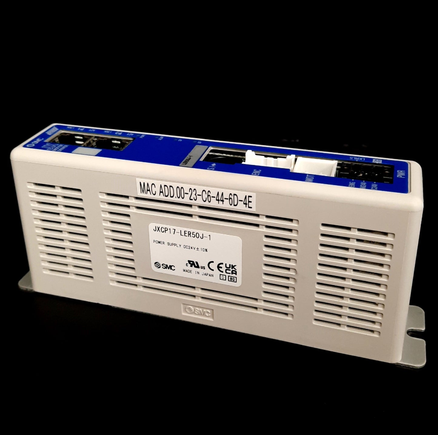 New – Open box SMC JXCP17-LER50J-1 Step Motor Controller PROFINET 100Mbps, 36 Byte I/O, 24VDC