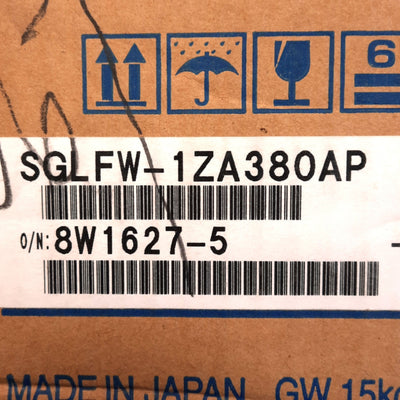 Yaskawa SGLFW-1ZA380AP Linear Motor Moving Coil, 200VAC 11.4A, 2000W, 800N