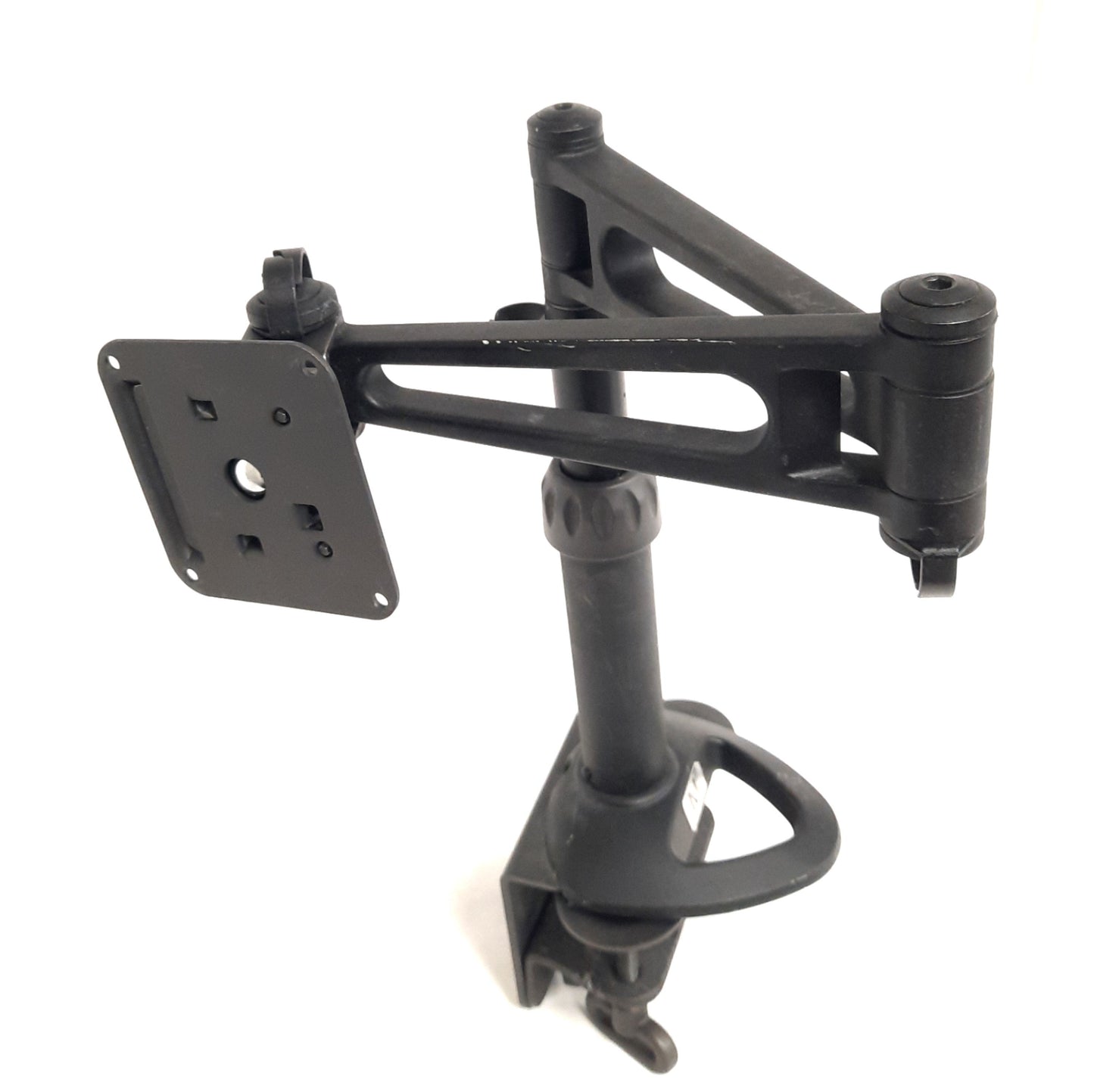 Used Humanscale M7 Single Rigid Monitor Arm, 12" Height, VESA 75mm, Desk Mount