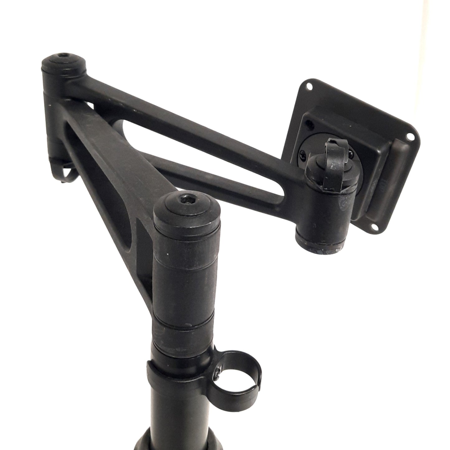 Used Humanscale M7 Single Rigid Monitor Arm, 12" Height, VESA 75mm, Desk Mount