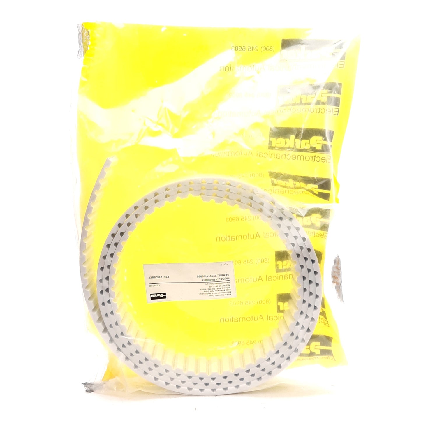 New – Open box Parker 32AT10-HPF Toothed Timing Drive Belt, For: HPLA120 Linear Actuator, 2m