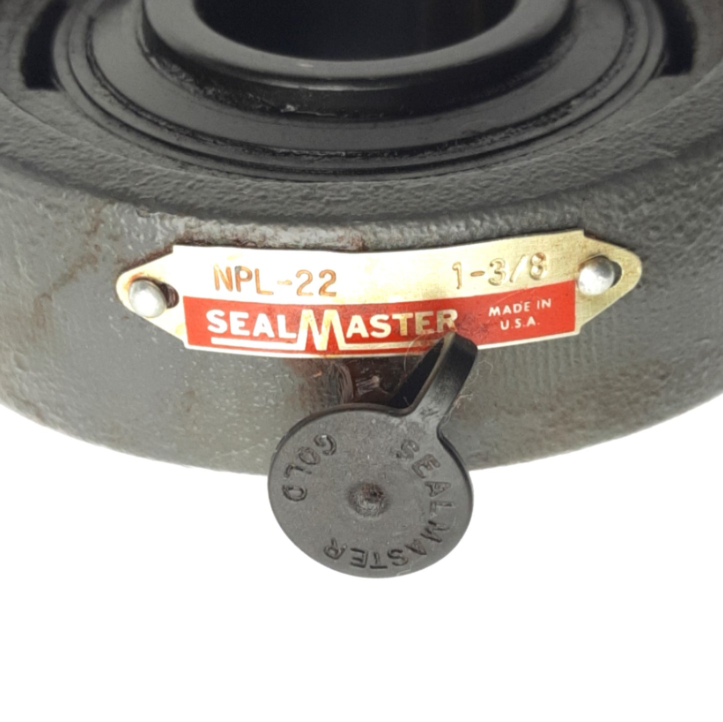 Used Sealmaster NPL-22 Pillow Block Bearing Ø1-3/8" x 11/16" Bore, 4650RPM Max