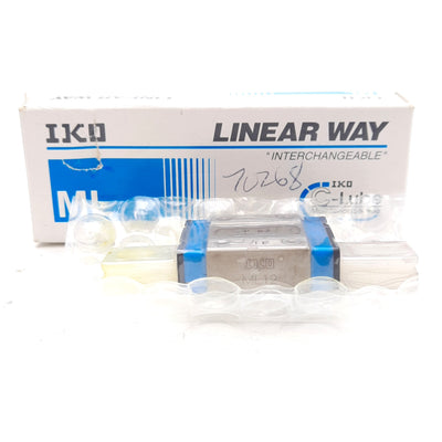 New IKO ML12C1T1PS2 Maintenance Free Linear Carriage, 34mm x 27mm x 10mm, M3x3.5