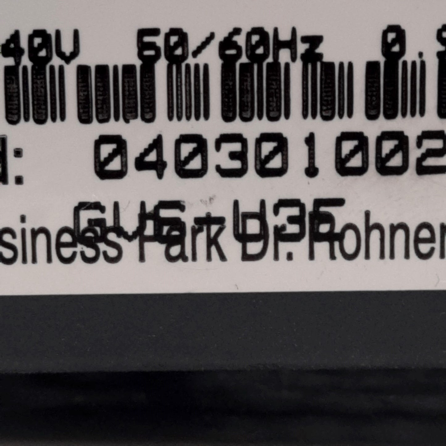 Used Parker GV6-U3E Gemini Servo Drive, 1Ø 95-265VAC In, 170/340VDC 3A Out, RS232/485