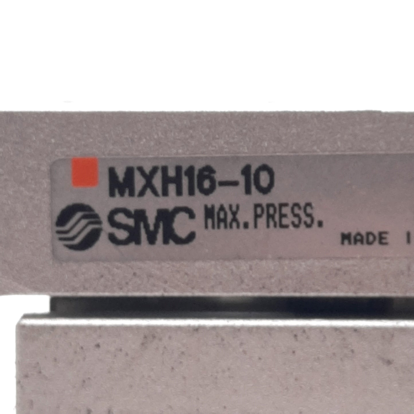 Used SMC MXH16-10 Compact Pneumatic Slide, ø16mm Bore, 10mm Stroke, 0.7MPa, M5x0.8